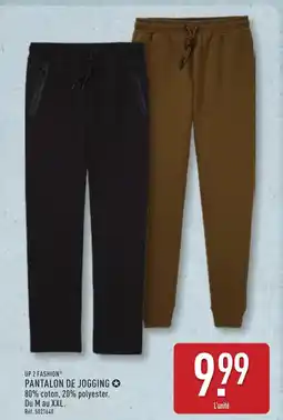 ALDI UP 2 FASHION Pantalon de jogging offre
