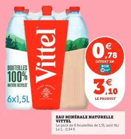 Utile Eau minérale naturelle vittel offre