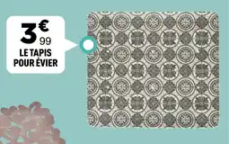 Centrakor Le tapis pour évier offre