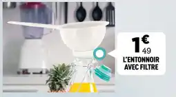Centrakor L'entonnoir avec filtre offre