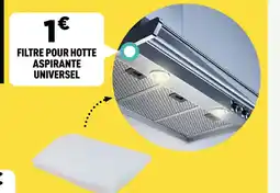 Centrakor Filtre pour hotte aspirante universel offre