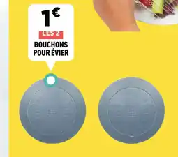 Centrakor Bouchons pour évier offre