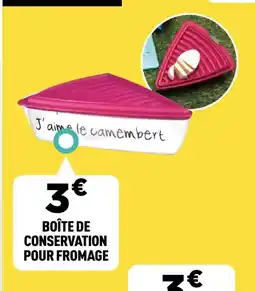 Centrakor Boîte de conservation pour fromage offre