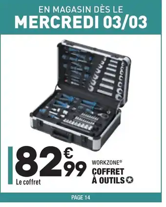 ALDI Workzone Coffret à Outils offre