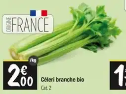 Les Comptoirs de la Bio Céleri branche bio offre