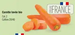Les Comptoirs de la Bio Carotte lavée bio offre