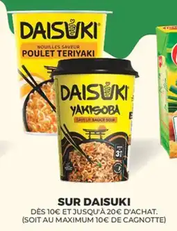 Auchan Supermarché Sur daisuki offre