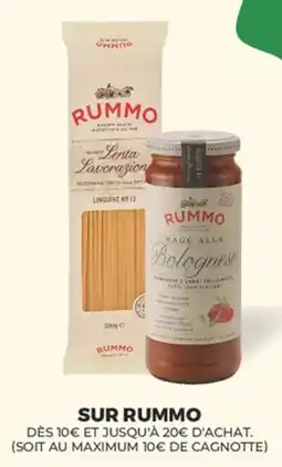 Auchan Supermarché Sur rummo offre