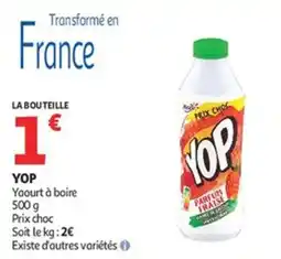 Auchan Supermarché Yop offre