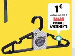 Centrakor Cintres à vêtements offre