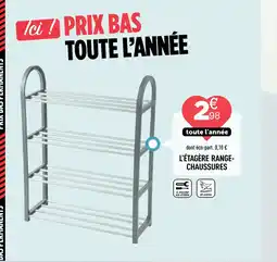 Centrakor L'étagère range- chaussures offre