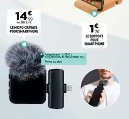 Centrakor Le micro-cravate pour smartphone offre