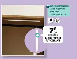 Centrakor La reglette led autocollante offre