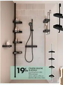 La Foir'Fouille Etagere douche blackalu offre