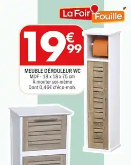 La Foir'Fouille Meuble dérouleur wc offre
