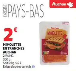 Auchan Supermarché Mimolette entranches auchan offre