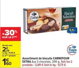 Carrefour Drive Carrefour - assortiment de biscuits extra offre