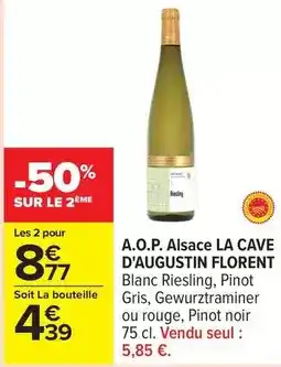 Carrefour Drive Gewurztraminer - a.o.p. alsace la cave d'augustin florent offre