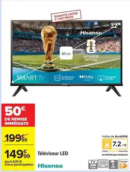 Carrefour Drive Hisense - téléviseur led offre