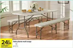 Carrefour Drive Table pliante multi-usage offre