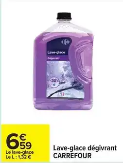 Carrefour Drive Carrefour - lave-glace dégivrant offre