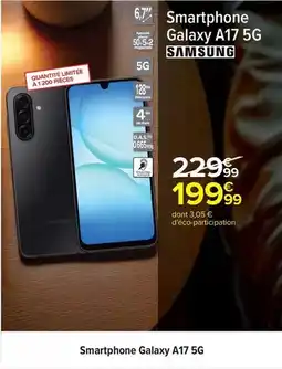 Carrefour Drive Samsung - smartphone galaxy a17 5g offre