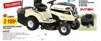 Bricomarché Autoportée Luxury 200-105 H Mtd offre