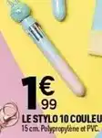 Centrakor Le stylo 10 couleu offre