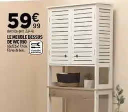 Centrakor Rio - le meuble dessus de wc offre