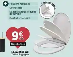Centrakor Tous - l'abattant wc offre