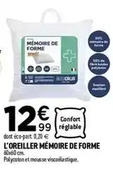 Centrakor Mémoire de forme offre