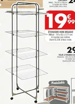 La Foir'Fouille Étendoir mojave offre