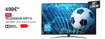 Costco Téléviseur 55p715 Tcl offre