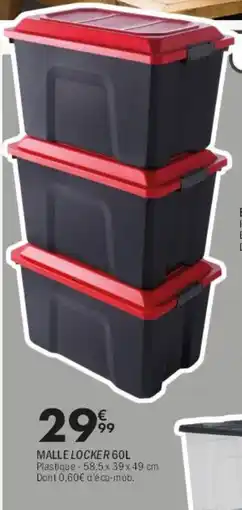 La Foir'Fouille Malle locker offre