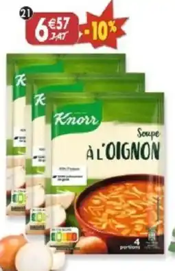 Maximo Lot de 3 sachets... de soupe à l'oignon Knorr offre