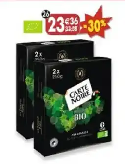 Maximo Lot de 2 x 2 paquets de carte noire moulu offre