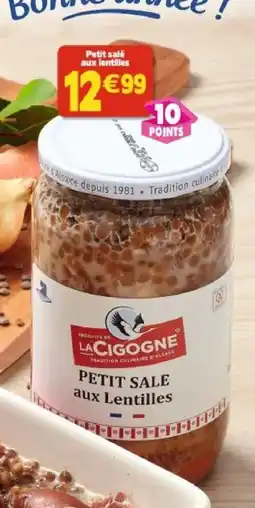 Maximo Petit salé aux lentilles offre