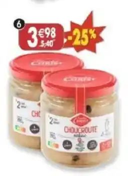 Maximo Lot de 2 bocaux de choucroute nature à garnir offre