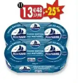 Maximo Lot de 2x2 boîtes de thon naturel offre