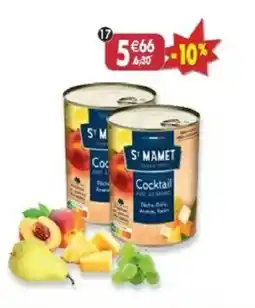 Maximo Lot de 2 boîtes 1/2 de cocktail de fruits offre