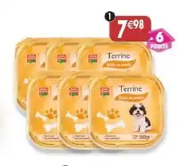 Maximo Lot de 6 barquettes terrine pour chien offre