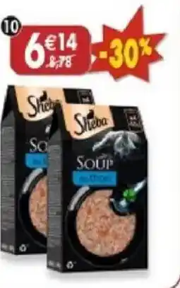 Maximo Lot de 2 boîtes de 4 sc 4 soupes. aux filets de poulet sheba offre