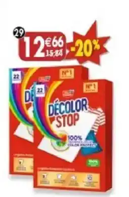 Maximo Lot de 2 x 22 lingettes. anti-décoloration offre