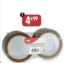 Maximo 2 rouleaux adhésifs d'emballage offre