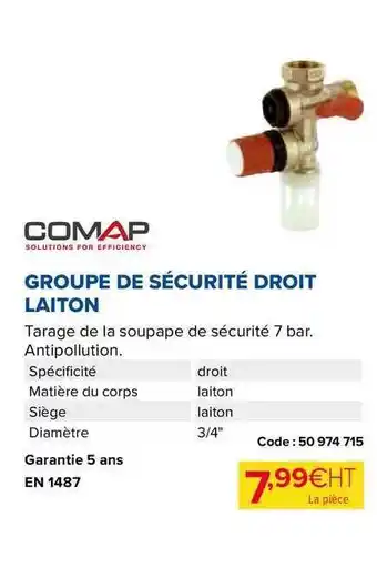 Prolians Groupe De Securite Droit Laiton offre