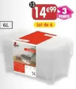 Maximo Lot de 6 boîtes fly box offre