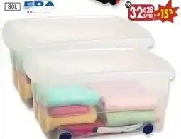 Maximo Lot de 2 coffres à roulettes offre