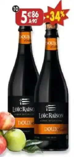 Maximo Lot de 2 bouteilles de cidre doux fruité 3 offre