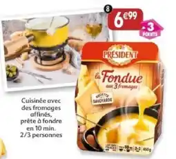Maximo La fondue aux 3 fromages offre