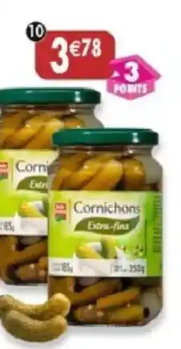 Maximo Lot de 2 bocaux de cornichons extra-fins offre